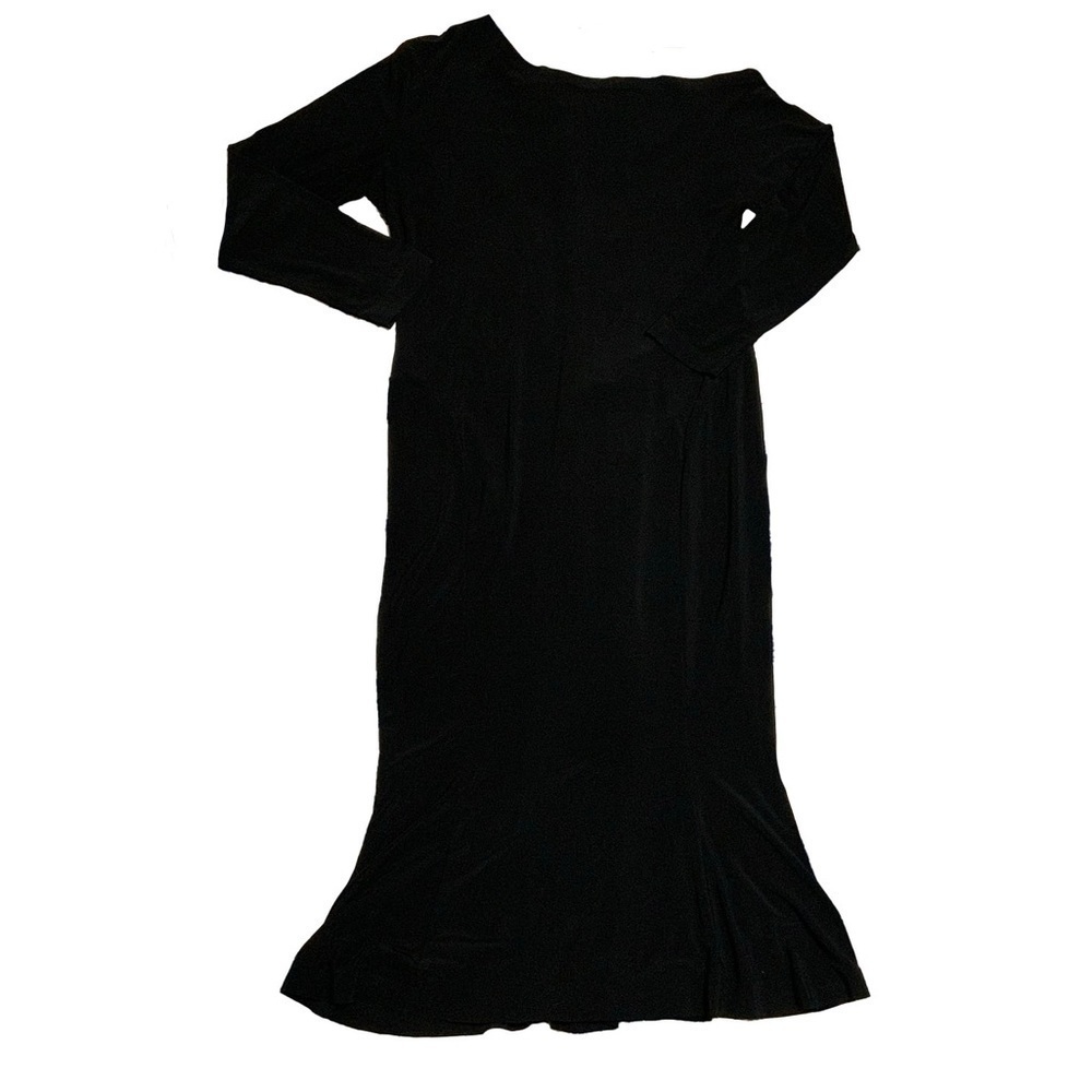 Off Shoulder Long Sleeve Fishtail Bodycon Dress